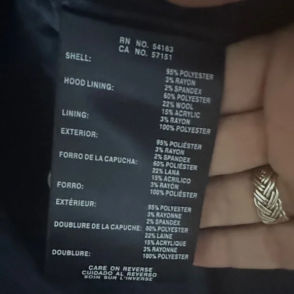 Women's Tan Toggle Coat - Picture 7 of 10